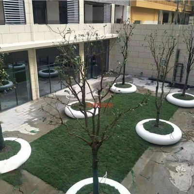玻璃钢圆形树池座凳造型