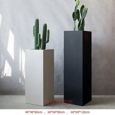 玻璃钢方形花盆组合厂家