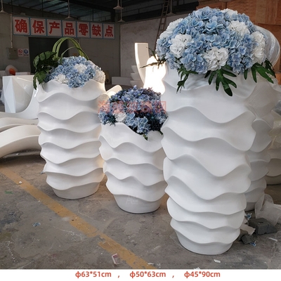 玻璃钢景观花盆厂家