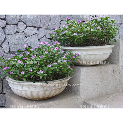 玻璃钢创意花钵制品工厂